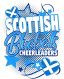 Scottish Bluebells Cheerleading Club logo